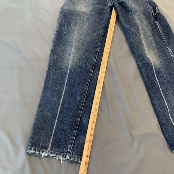 Dickies FR Jeans Mens 31x30 Blue Indura Westex HRC 2 Flame Resistant Carpenter - Picture 8 of 16